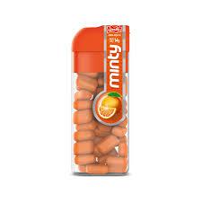 PASTILHA DOCILE MINTY 14G LARANJA