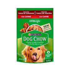 RACAO DOG CHOW SC 100G CARNE AO MOLHO