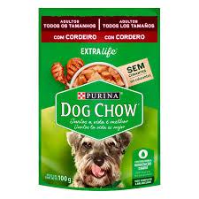 RACAO DOG CHOW SC 100G CORDEIRO TENRO