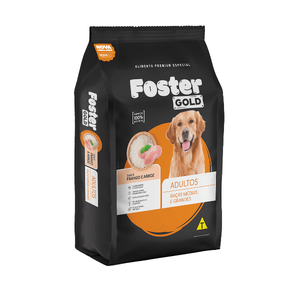 RACAO FOSTER ONE CAO AD GOLD 2KG FGO/ARR RMG