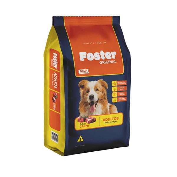 RACAO FOSTER ORIGINAL CAO TDRC 2KG CARNE