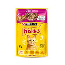 RACAO GATO FRISKIES SC 85G CARNE AO MOLHO