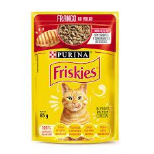 RACAO GATO FRISKIES SC 85G FGO AO MOLHO