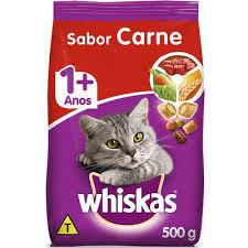 RACAO WHISKAS DRY 500G CARNE