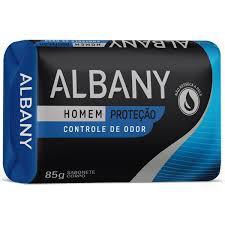 SAB ALBANY SUAVE 85G MASC AZUL