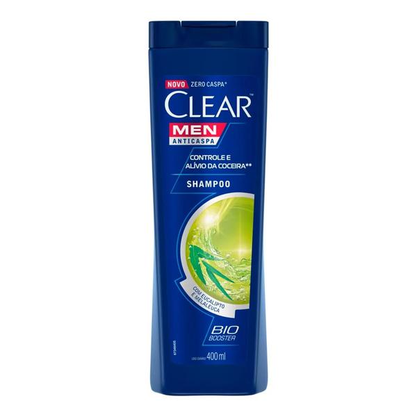 SH CLEAR ANTICASPA 400ML MEN CONT COCEIR