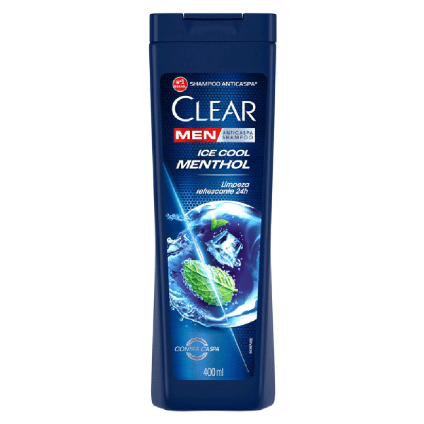 SH CLEAR ANTICASPA 400ML MENTHOL