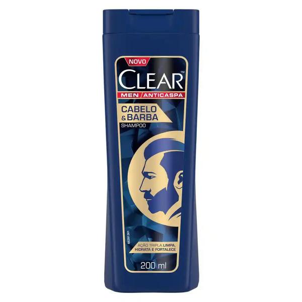 SH CLEAR MEN 200ML CABELO BARBA