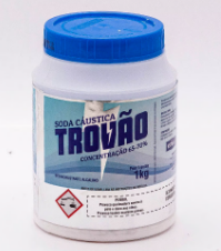 SODA CAUSTICA TROVAO 1KG