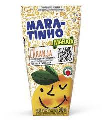 SUCO MARATINHO TP 200ML LARANJA
