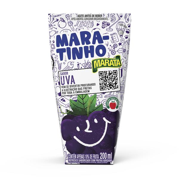 SUCO MARATINHO TP 200ML UVA