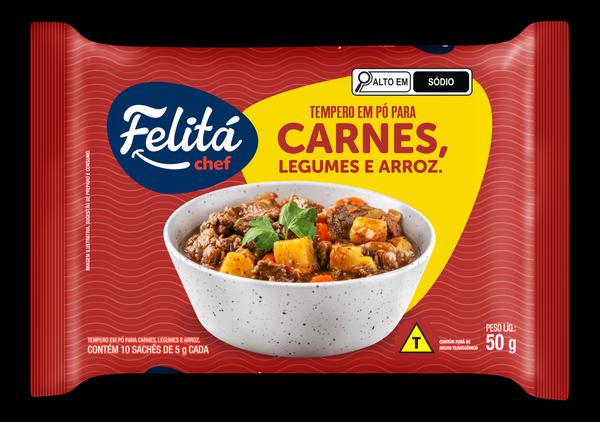 TEMP FELITA PO 50G CARNE