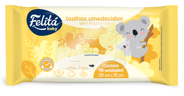 TOALHA UMED BABY FELITA C/96