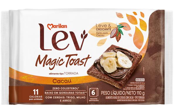 TORRADA LEV MAGIC TOAST 110G CACAU