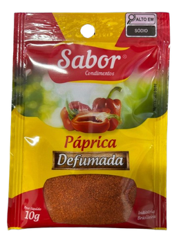 PAPRICA DEFUMADA SABOR 10G