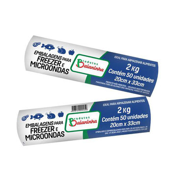 SACO FREEZ.MICRO BAIANINHA 2KG