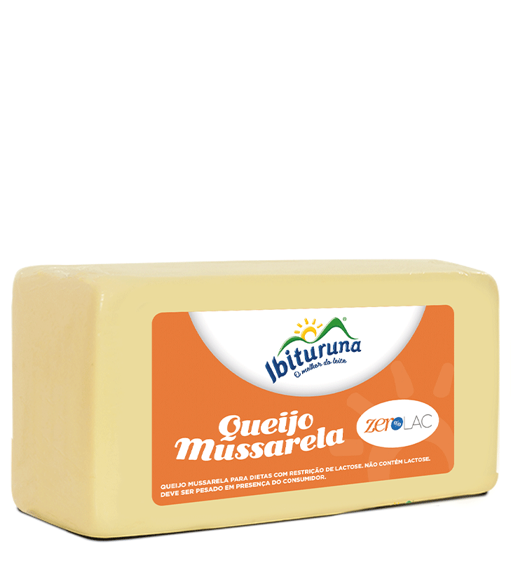 MUSSARELA IBITURUNA ZERO LACTOSE