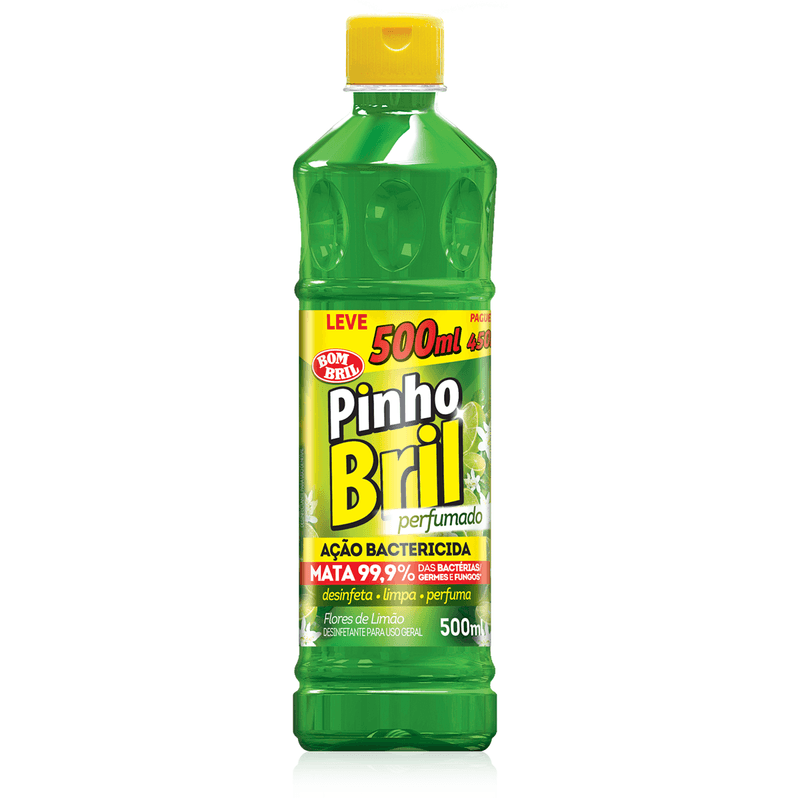 DESINFETANTE PINHO BRIL FLOR DE LIMAO 500ML