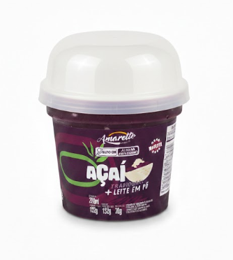 ACAI AMARETTO C/LEITE EM PO 200ML