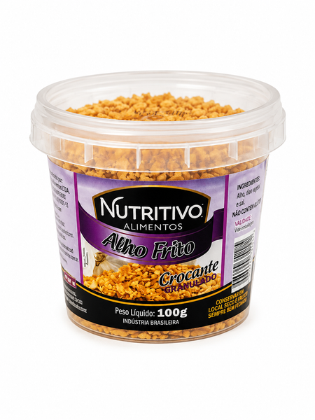 ALHO GRANULADO FRITO NUTRITIVO POTE 100G
