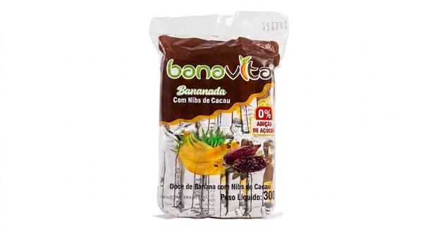 BANANADA BANAVITA C/ NIBS DE CACAU 300GR