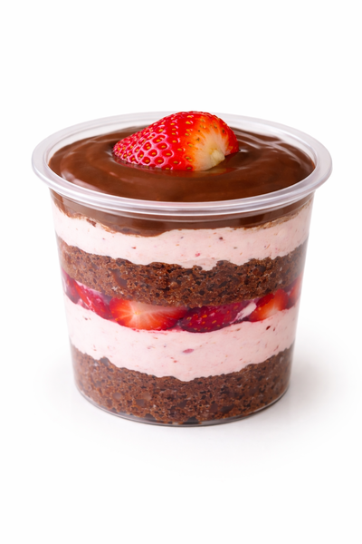 BOLO NO POTE TONEL RECHEADO UN