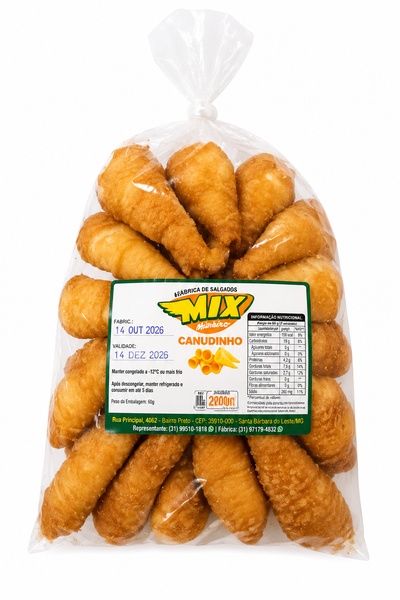 CANUDO P/ RECHEIO MIX MINEIRO 200G