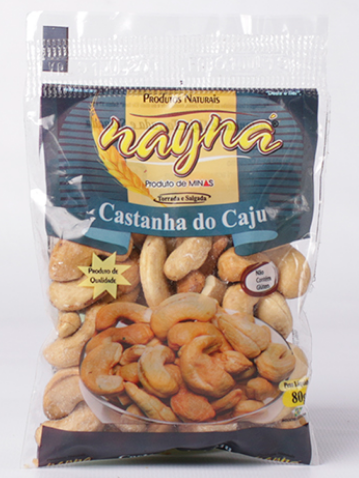 CASTANHA DE CAJU NAYNA 80G