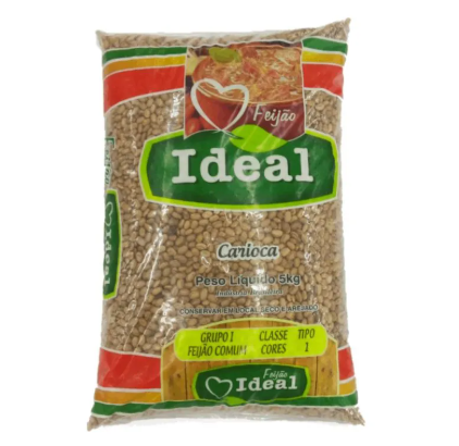FEIJAO IDEAL CARIOCA 1KG