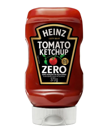 KETCHUP ZERO HEINZ 373G