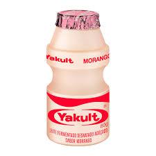 LEITE FERMENTADO YAKULT MORANGO 80ML UN