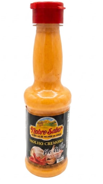 MOLHO NOBRE SABOR CREMOSO ALHO C/PIME