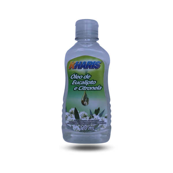 OLEO DE EUCALIPTO C/ CITRONELA KHARIS 120 ML