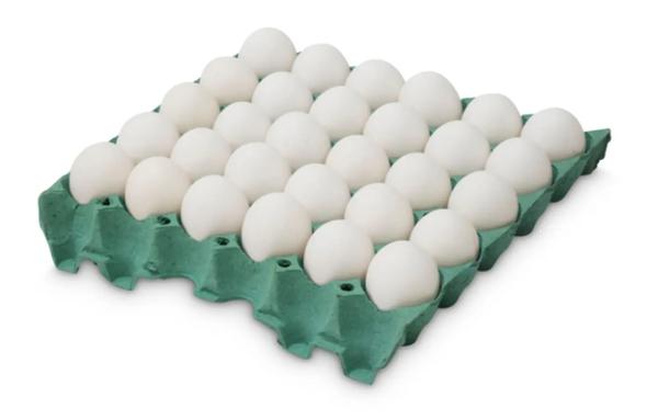 OVO BRANCO CAMARINA C/30UN