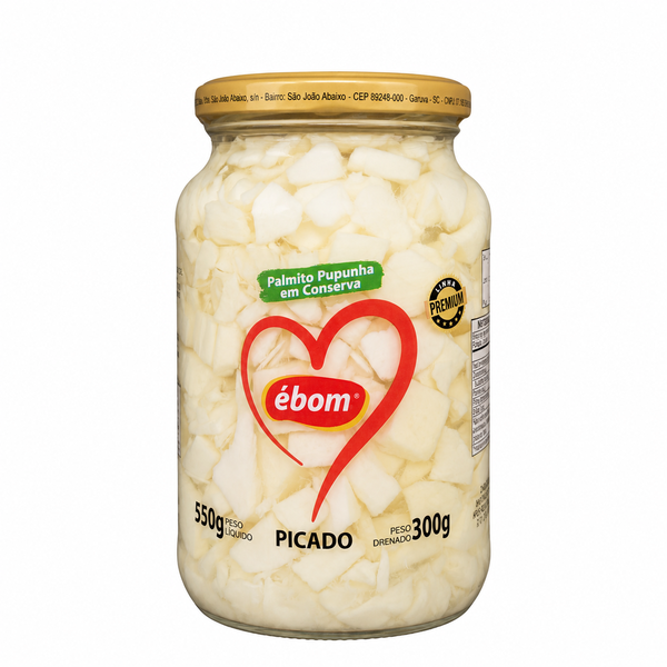 PALMITO PICADO EBOM 300G
