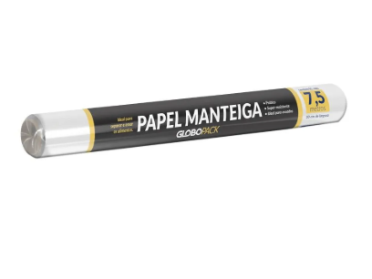 PAPEL MANTEIGA GLOBOPACK 7,5M