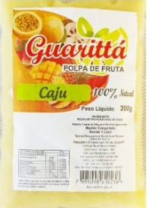POLPA DE FRUTA GUARITTA CAJU 200G