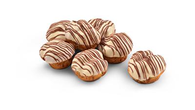 PROFITEROLES DE BRIGADEIRO BRANCO TRIGO E ARTE KG