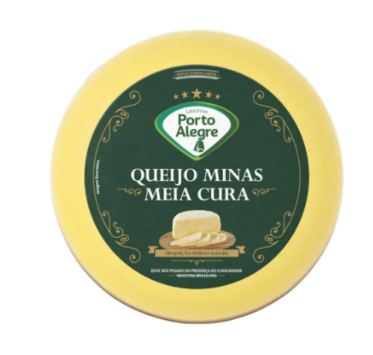 QUEIJO MINAS MEIA CURA PORTO ALEGRE KG