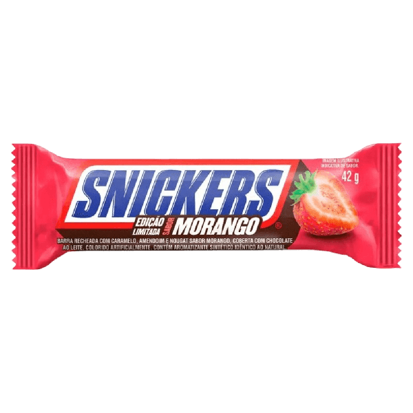SNICKERS MORANGO 42G