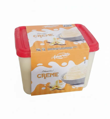 SORVETE AMARETTO CREME 1,5L