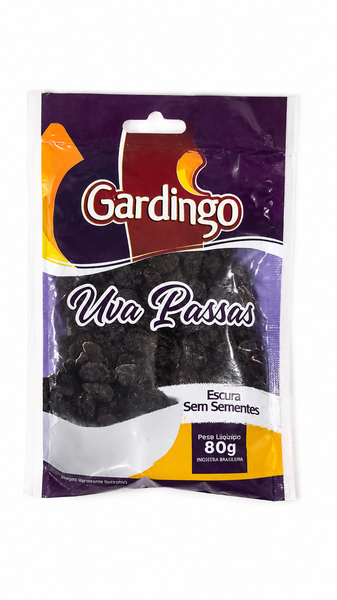 UVA PASSA GARDINGO S/SEMENTE 80G