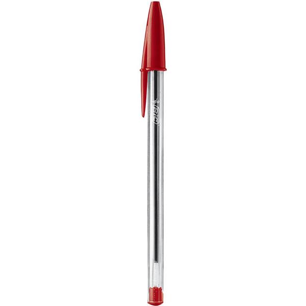 CANETA BIC CRISTAL VERMELHO UN