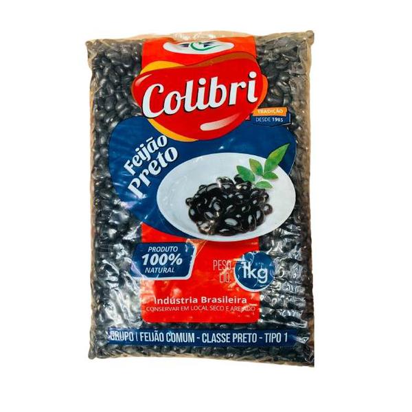 FEIJAO COLIBRI TIPO 1 1KG PRETO