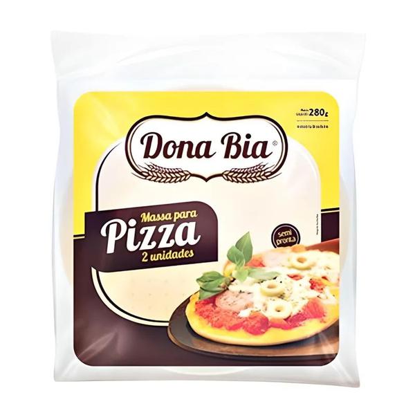 MASSA P/ PIZZA DONA BIA 280G SEMI PRONTA