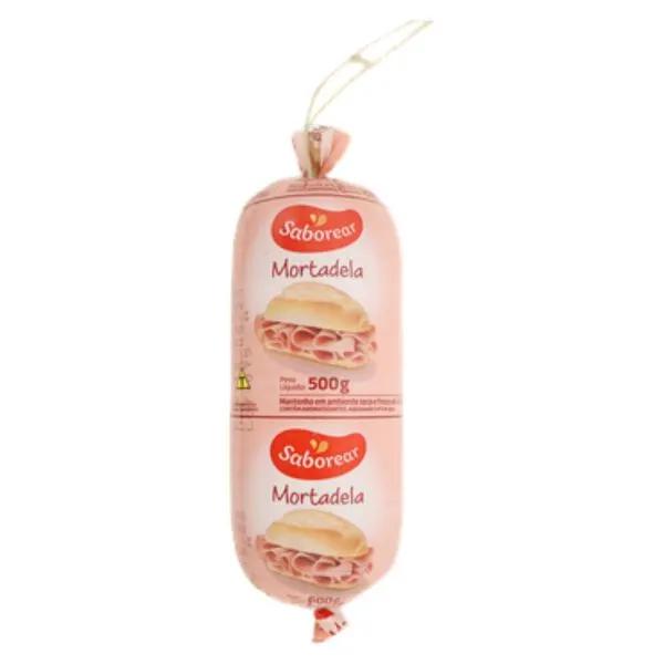 MORTADELA TUBULAR SABOREAR 500G