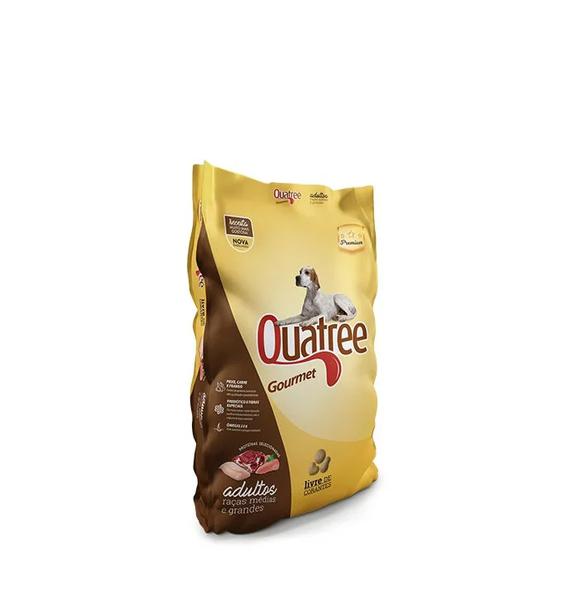 RACAO QUATREE 1KG GOURMET CAES ADT RAÇAS