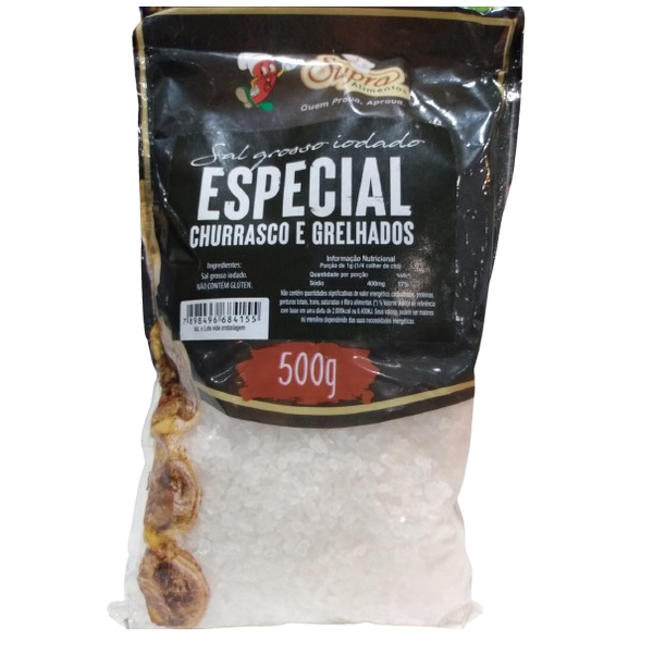 SAL GROSSO CHURRASCO SUPRA 500G ESPECIAL
