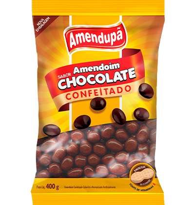 AMENDOIM AMENDUPÃ 200G C/ CHOCOLATE