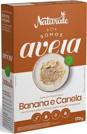 AVEIA NATURALE 170G BANANA E CANELA